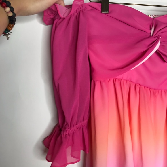 Lovers + Friends | Camila Ombre Off Shoulder Dress - Picture 4 of 10
